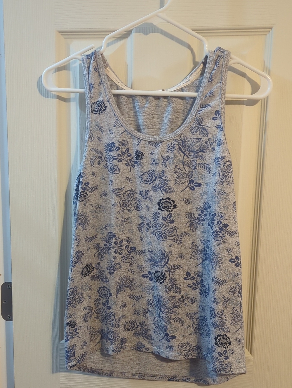 Lucky Brand Floral Tank Top, Small